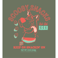 thumbnail image 2 of Scooby-Doo Keep On Snackin' Adult Olive Long Sleeve Hoodie-XXL, 2 of 7