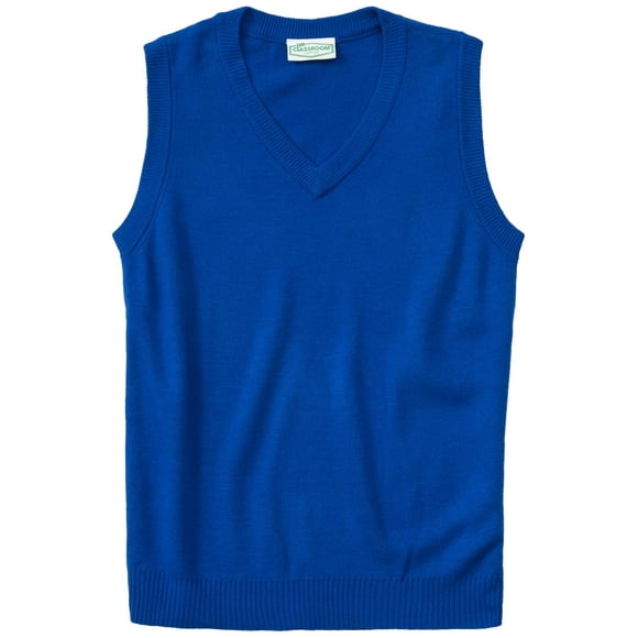CLASSROOM Little Boys' Uniform Sweater Vest, Dark Navy, X-Small