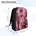 thumbnail image 4 of Hazbin Hotel Backpacks Casual Daypacks Student Book Bag Printing Satchel Rucksack Lightweight Schoolbag, 4 of 8