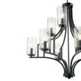 thumbnail image 2 of 44073DBK Kichler Lighting Vara - 9 light 2-Tier Chandelier - 29.75 inches tall by 32 inches wide-Distressed Black Finish    -Traditional Installation, 2 of 2