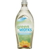 Green Works Dishwashing Liquid, Free and Clear, 22 oz
