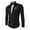 Black, variant on TIHLMK Mens Long Sleeve Tshirts Men Autumn Casual Slim Fit Long Sleeve Turndown Pocket Top Blouse Shirt
