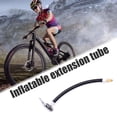 thumbnail image 4 of Adaptador de tubo de extensión de bomba de neumático de bicicleta de motocicleta de aire de manguera de inflado (20 cm) Hugtrwg Para estrenar, 4 of 6