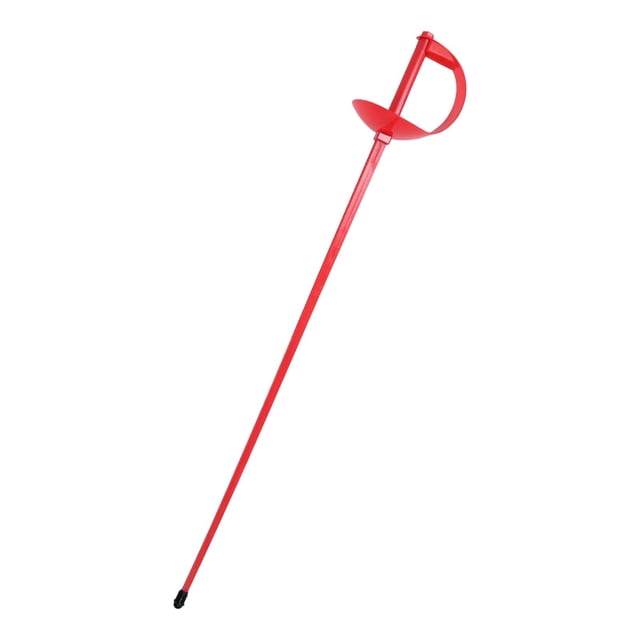 Sable De Esgrima Con Sonido Para Ni?as Y Ni?os Espada De Inducción De Plástico Espada Duradera Roja SM SunniMix Espada de esgrima