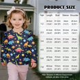 thumbnail image 6 of Yuyamidu Dinosaur Sweatshirt Size 5-6 Girls Crewneck Sweatshirt Graphic Y2K Ruffle Long Sleeve Top Lightweight Soft Workout Pullover Casual Fall Outfits, 6 of 8