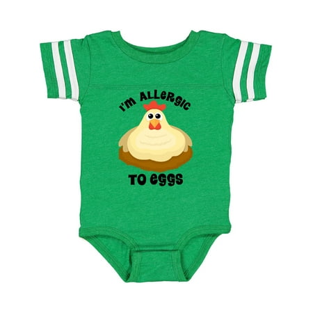 

Inktastic Egg Allergy Gift Baby Boy or Baby Girl Bodysuit