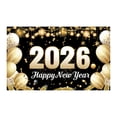 thumbnail image 1 of zhangmingg Happy Year 2026 Celebration Banner Large Party for Photography and Garage Events, 1 of 4