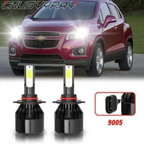 For Chevy Trax 2013 2014 2015 2016 2017-2022 9005 HB3 LED High Beam Headlight Bulbs Kit 6000K White 2Pcs