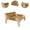 thumbnail image 6 of Bvdfgk Cat Sofa Bed Lying Stable Anti Slip Decorative Lounge for Indoor Cats Kitten Rattan Woven, 6 of 9