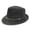 Blackish Green, variant on Mesh Breathable Sun Hat, Short Brim Panama Cap, Outdoor Trilby Headwear, Men Lightweight Adjustable Strap Hat for Summer Travel Seaside Fishing Sun Protection Windproof Comfortable Casual Cap,Coffee