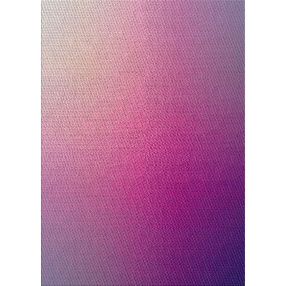 Ahgly Company Machine Washable Indoor Rectangle Transitional Medium Violet Red Pink Area Rugs, 7' x 10'