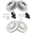 thumbnail image 3 of TRQ Front & Rear Metallic Disc Brake Pads & G-Coated Rotor Kit Fits Select Chrysler Dodge Jeep, 3 of 5