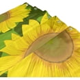 thumbnail image 3 of Coolnut Shower Curtain and Rug Set Vibrant Sunflowers Polyester Waterproof Bath Curtain and Mat with Hooks 72" x 72", 3 of 6