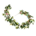 thumbnail image 2 of BLESIYA Easter Garland Decorative Greenery Garland for Mantle Holiday Indoor Outdoor, 2 of 8