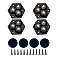 thumbnail image 2 of ReTeiv Self Adhesive Small Caster Wheels, Roller Ball Transfer Bearing, 360° Rotation Universal Wheel, Sticky Pulley For Trash Can, Storage Box, Small Furniture, 2 of 6
