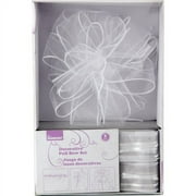 Way to Celebrate White Decorative Pull Bow Set, 1 Each