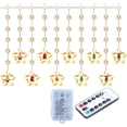thumbnail image 1 of Lámpara Guirnalda de luces navideñas de 120 ledes, ahorro de energía para el hogar, dormitorio, decoración de cumpleaños (B) Tmvgtek Para estrenar, 1 of 7