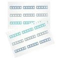 thumbnail image 6 of WHAMVOX 2 Sheets Portable Sticky Tabs Book Marking Tabs Sticky Flags Household Book Tabs, 6 of 8