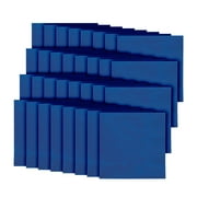 Party City Disposable Beverage Napkin, 32 Count (Royal Blue) - 2-Ply, 5" x 5" - Go Brightly Heavy Duty Classic Beverage Napkins for Parties - Premium Party Supplies Cutlery