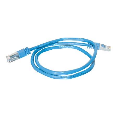 C2G 14ft Cat5e Snagless Shielded (STP) Ethernet Network Patch Cable - Blue - Patch cable - RJ-45 (M) to RJ-45 (M) - 14 ft - STP - CAT 5e - molded, stranded - blue