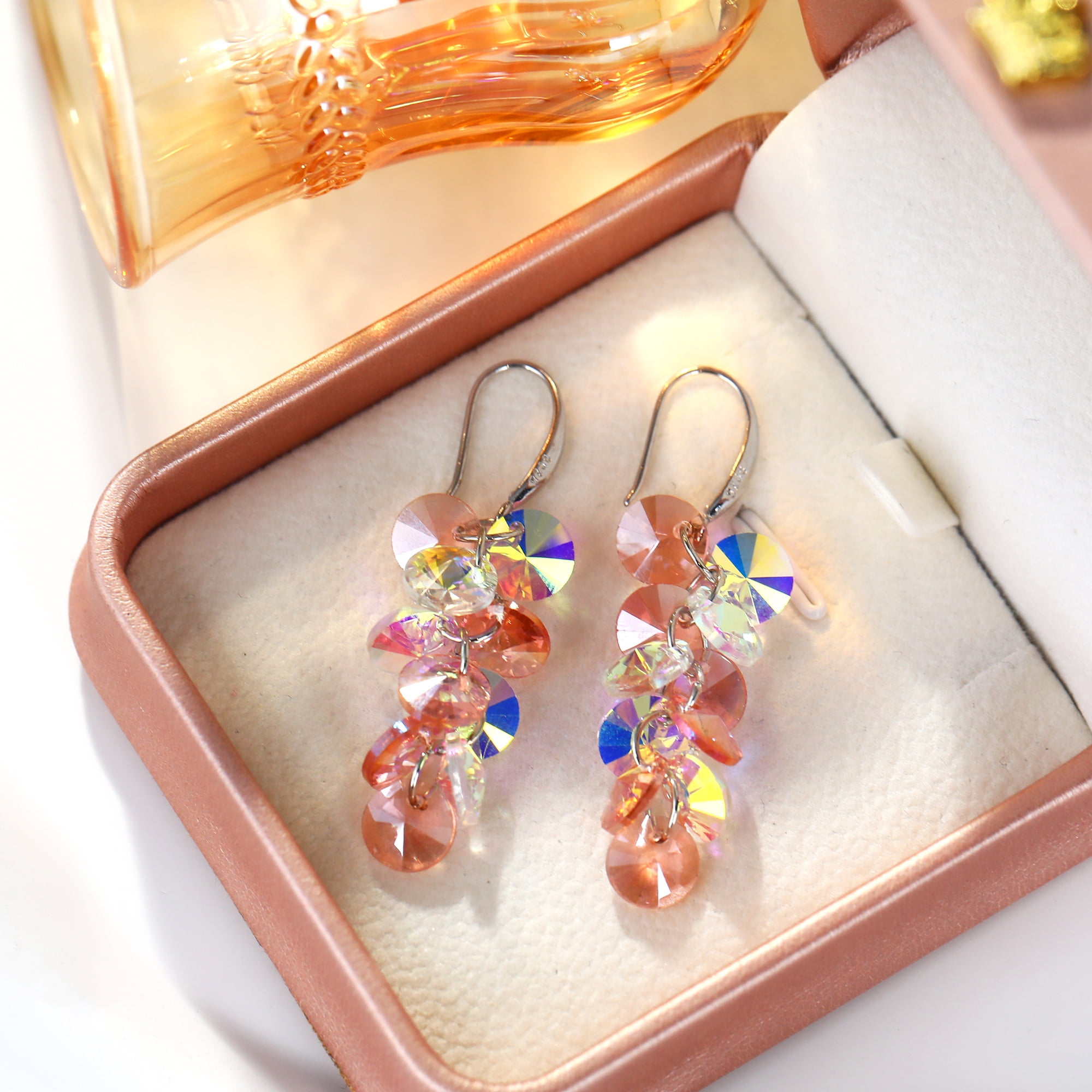 Miss Right Cubic Zirconia Dangle Earrings - Sterling Silver Crystal CZ Chandelier Rhinestone Wedding Statement Earring for Bride Bridesmaids Mother of MISS RIGHT Cubic Zirconia Dangle Earrings - Sterling Silver Crystal CZ  Chandelier Rhinestone Wedding Statement Earring for Bride Bridesmaids  Mother of Bride Pageant Party Prom - Walmart.com