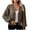 Coffee, variant on Kaemgyyd Women's Cardigan Soft Lightweight Long Sleeve Sweater Button down Loose Coat Cable Knit Solid Outwear for