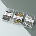thumbnail image 4 of Glass bead needles hand sewing patchwork fixed positioning needles color boxed pins, 4 of 4