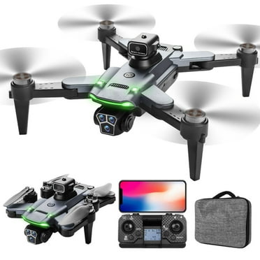 Cbcbtwo Drone, S166GPS UAV High Definition Streaming Light Obstacle Avoidance Aerial Photography Remote Control Four Aircraft Dual WIFI Boy Folding Model Aircraft Toy 1 Camer