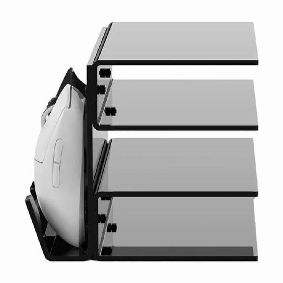 Sturdy 3 Tiers Keyboard Mouse Desktop Stand Keep Keyboards Within Reach