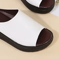 thumbnail image 3 of Sandalias Plataforma Vestir Zapatos Casuales Resbalón en Cómodo para Las Mujeres, 3 of 9