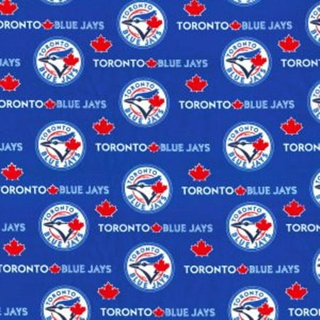 MLB Toronto Blue Jays Cotton Fabric per Yard