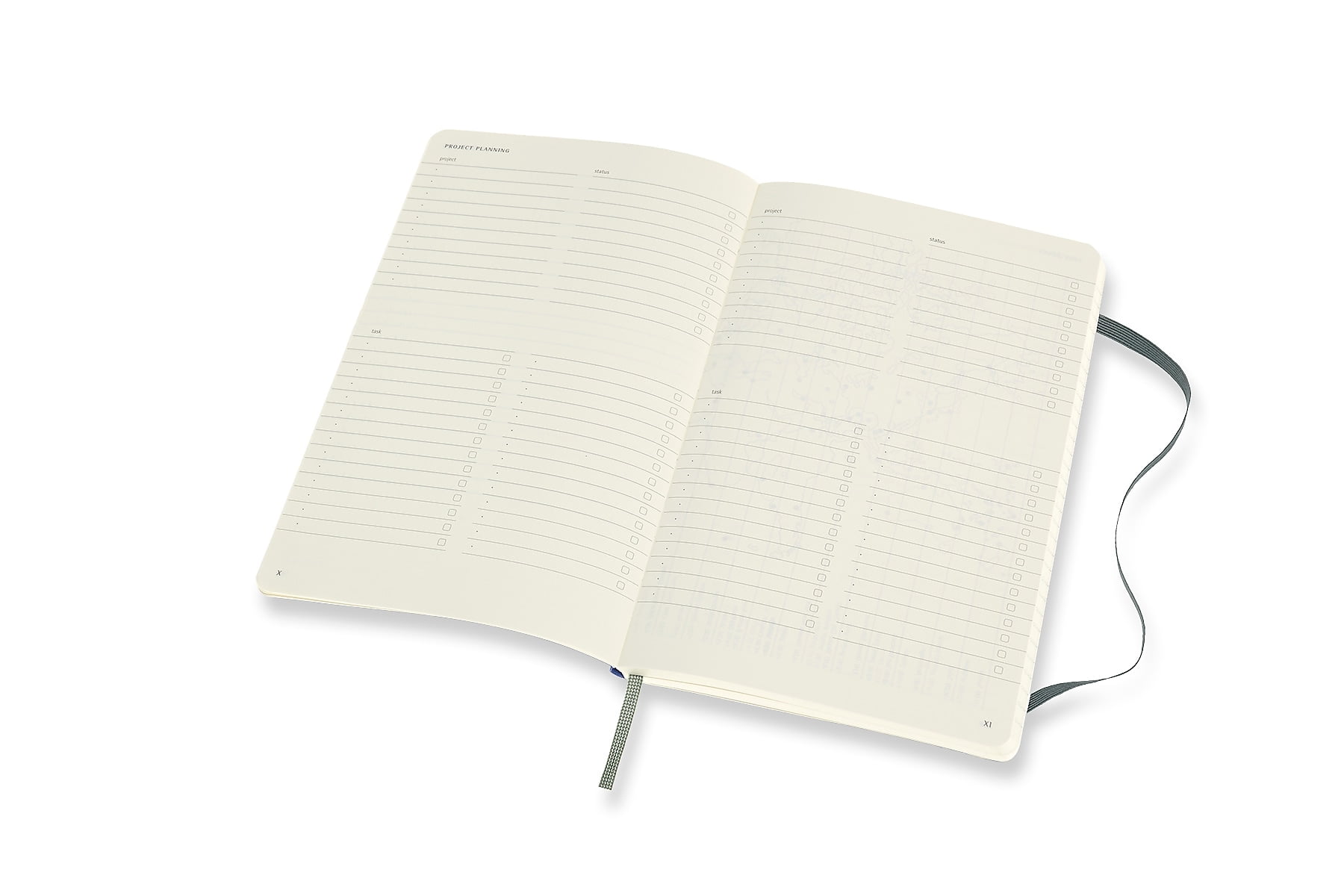 MOLESKINE PROFESSIONAL NOTEBOOK LARGE FOREST GREEN