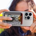 thumbnail image 6 of WIRESTER Leather Magnetic Card Holder Wallet for MagSafe, Cute Stick-On Phone Accessory Compatible with iPhone 17/16/15/14/13/12 Series – Retro Clear Cassette Tape Pop Songs, 6 of 6
