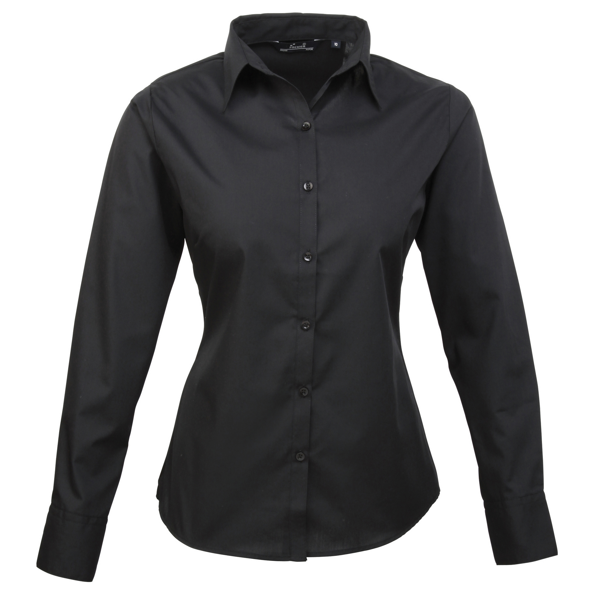 Premier Womens Poplin Long Sleeve 