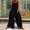 Black, variant on Women's Casual Jumpsuit Wide Leg Baggy Rompers Loose Sleeveless Jumpsuit Adjustable Straps Summer Bib Overalls with Pockets