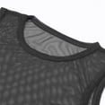 thumbnail image 4 of Faithtur Male Mesh Sleeveless Fishnet Tank Tops,Workout Underwear Vest, 4 of 10