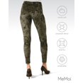 thumbnail image 6 of MeMoi Crushed Velvet Stretch Leggings - Womens - Female, 6 of 7