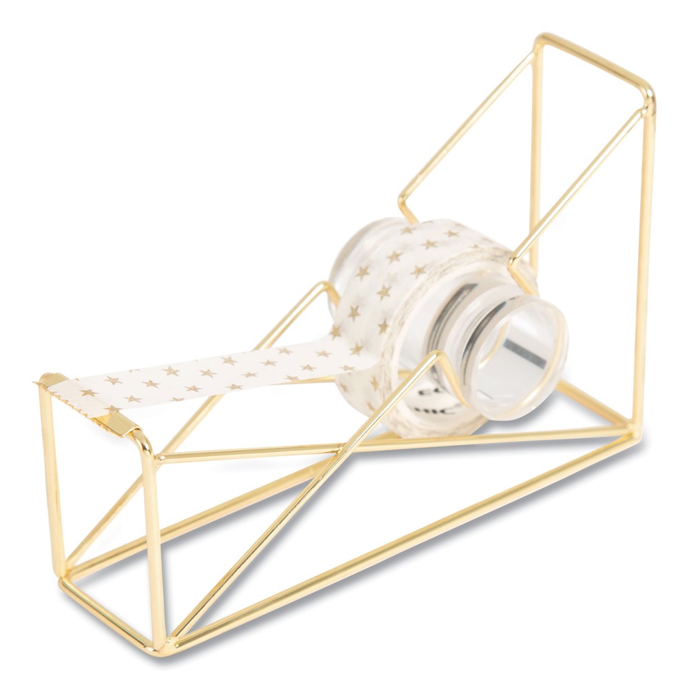 U Brands 3235U06-24 Vena Tape Dispenser with 1 in. Core - Gold