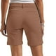 thumbnail image 2 of Pantalones cortos elásticos de cintura alta con bolsillos para mujer - Ropa informal elegante para el trabajo, poliéster, tallas 4-12 EE. UU., tallas grandes disponibles, 2 of 8