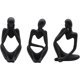 thumbnail image 1 of SZTXJ 3pcs Abstract Sculpture Resin Mini Thinker Sculpture Ornament Set Handmade Abstract Thinker Sculpture Modern Art Figures, 1 of 5