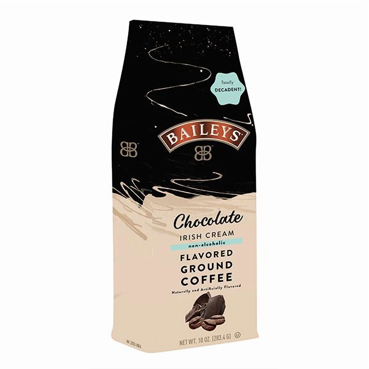 Bailey's Chocolate Irish Cream, Flavored Ground Coffee, 10oz bag (Six-Pack)