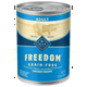 Photo 1 of **1 CAN** Blue Buffalo Freedom Grain Free Natural Adult Wet Dog Food, Chicken 12.5oz can
