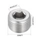 thumbnail image 2 of Enchufe de cabeza hexagonal - Conector de tubo de acero inoxidable, adaptador de tubo de rosca macho 3/8NPT, 2 of 3