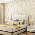 thumbnail image 1 of 1 Roll Modern 3D Wallpaper Water Ripple Nonwoven Wallpaper Home Decor TV Background Wallpaper Wall Sticker Living Room Home Decor, 1 of 5