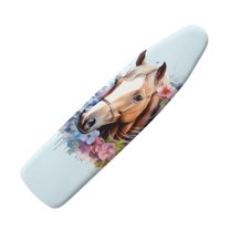 HELLHERO Ironing Board Cover, Standard Size 15"x54" Steam Iron Board Elastic Edge, Easy Install, Horse