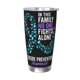 thumbnail image 1 of Vaso de acero inoxidable de 20 oz para café de viaje, taza térmica portátil con tapas, para el mes de concientización sobre la prevención del suicidio, 1 of 7