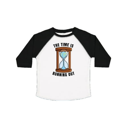 

Inktastic The Time is Running Out with Hourglass Gift Toddler Boy or Toddler Girl T-Shirt