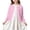Pink B, variant on Sweaters for Girls, Cardigan For Girls, Solid Color Crew Neck Pointelle Knit Cardigan Outerwear White 3-6 Months White 3-6 Months