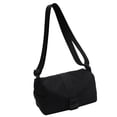 thumbnail image 4 of Bolso bandolera para mujer, bolso de gimnasio, bolso de hombro deportivo de regalo para acampar, desplazarse, playa Negro, 4 of 8