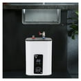 thumbnail image 2 of Electric Mini Tank Water Heater 8L White Black Instant Hot Modern Rectangle Water Heater, 2 of 7